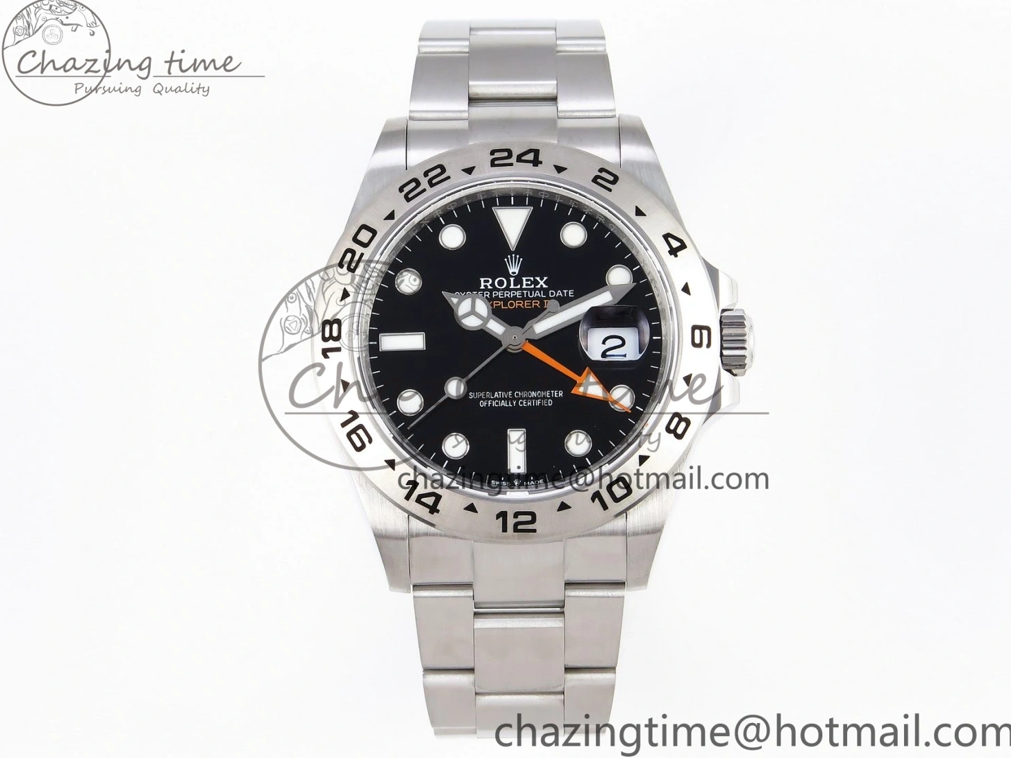 MiroTime 0329 Explorer II 42mm 226570 Black 904L SS GMF 1:1 Best Edition Black Dial on Bracelet VR3285 CHS HighPerformance 1903